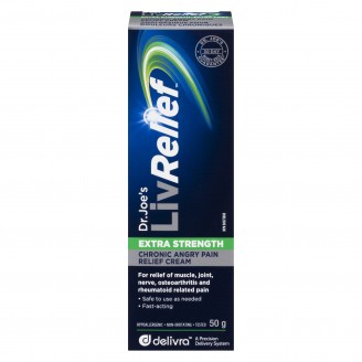 LivRelief Extra Strength Chronic Angry Pain Cream, 50 g